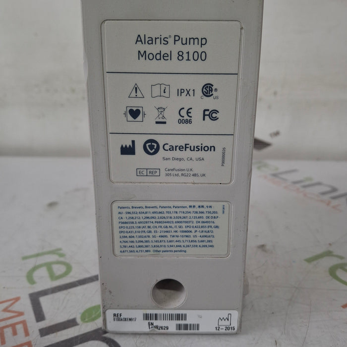 CareFusion Alaris 8100 LVP Infusion Pump Module