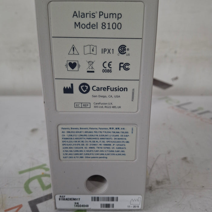 CareFusion Alaris 8100 LVP Infusion Pump Module