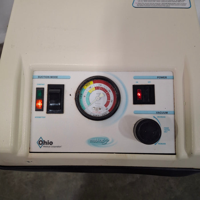 Ohio Medical Corporation MoblVac 3 Suction Unit