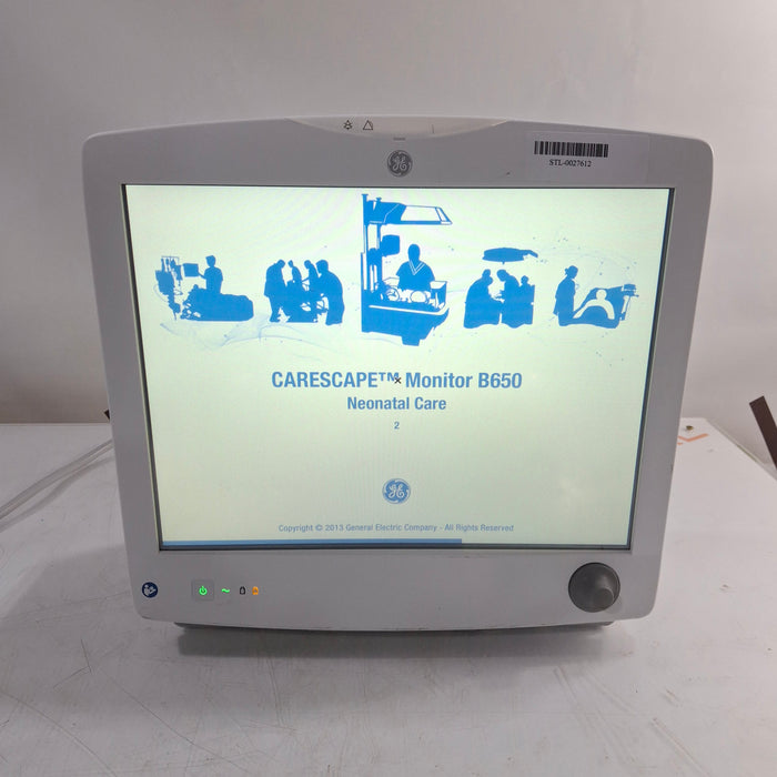 GE Healthcare Carescape B650 Patient Monitor