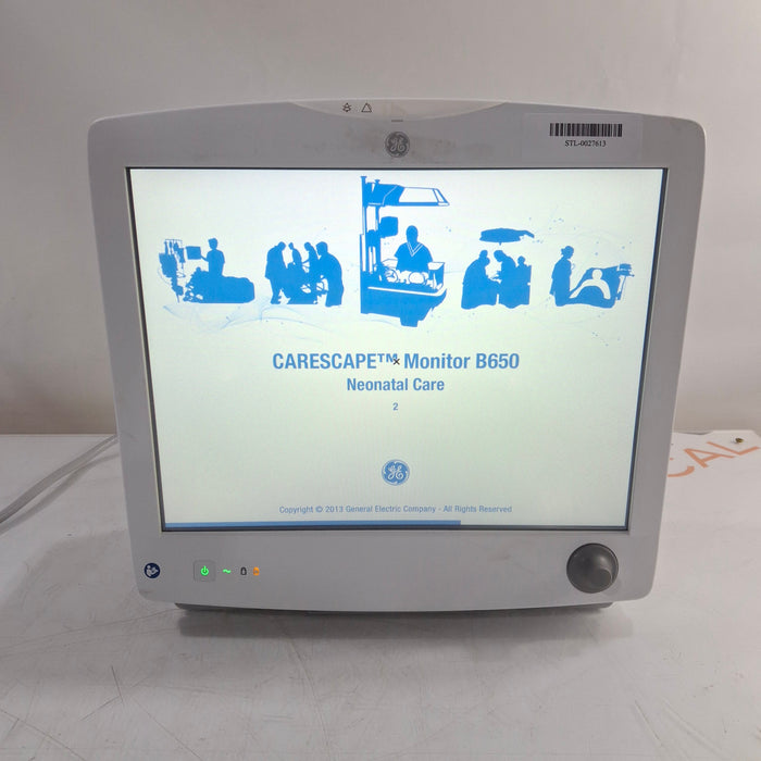 GE Healthcare Carescape B650 Patient Monitor