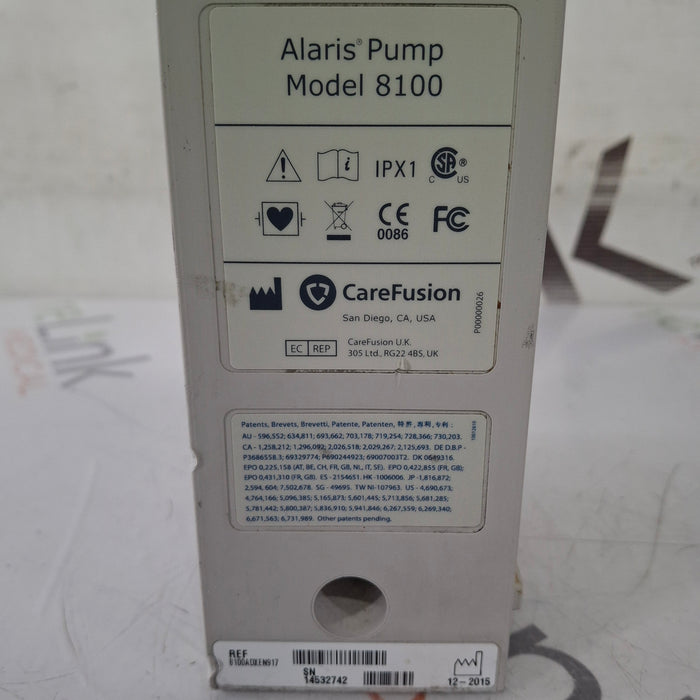 CareFusion Alaris 8100 LVP Infusion Pump Module