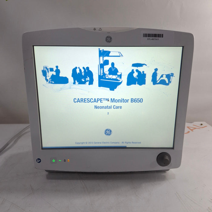 GE Healthcare Carescape B650 Patient Monitor