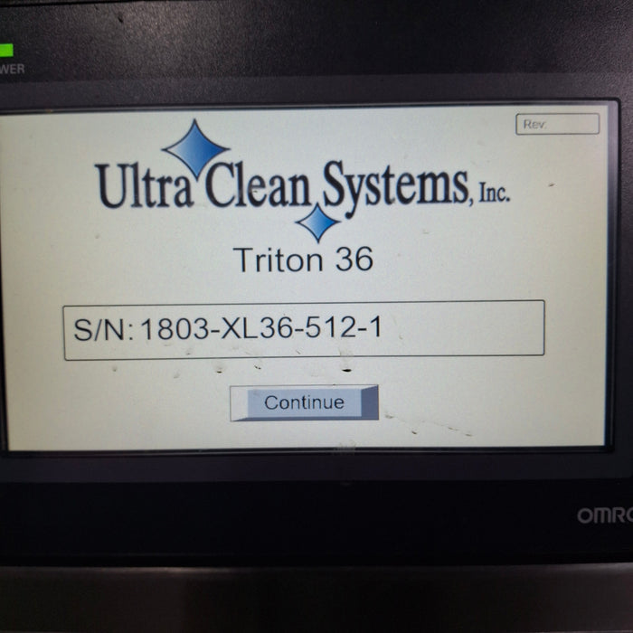 Ultra Clean Systems, Inc Triton 36 Ultrasonic Cleaning System