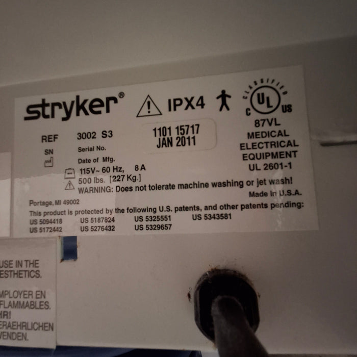 Stryker Stryker Secure III 3002 Hospital Bed Beds & Stretchers reLink Medical