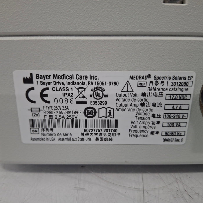 Medrad Spectris Solaris EP Injector Battery Charger