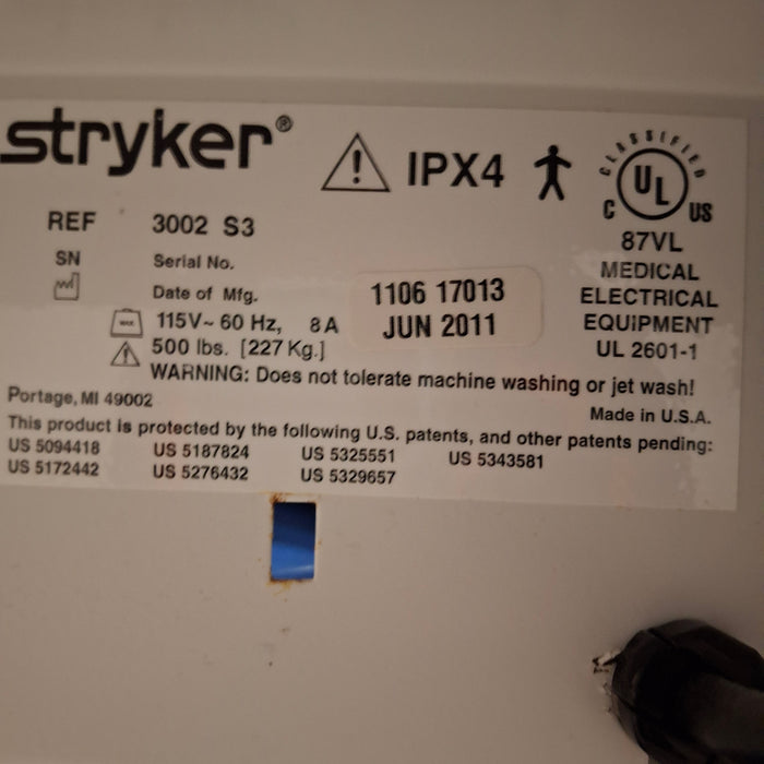 Stryker Stryker Secure III 3002 Hospital Bed Beds & Stretchers reLink Medical