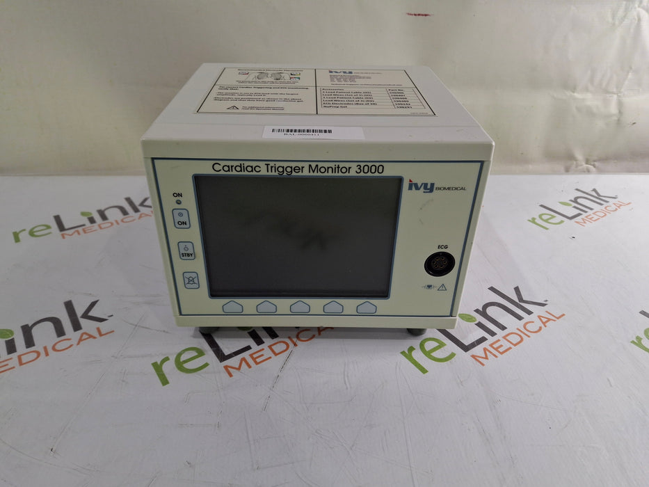 Ivy Biomedical Cardiac Trigger 3000 Patient Monitor