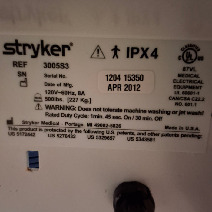 Stryker Stryker Secure III 3005 Hospital Bed Beds & Stretchers reLink Medical