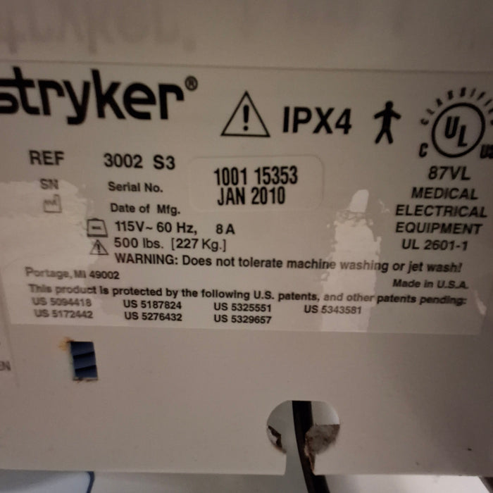 Stryker Stryker Secure III 3002 Hospital Bed Beds & Stretchers reLink Medical