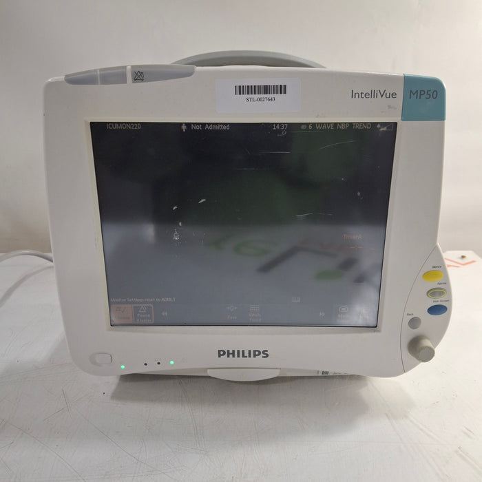 Philips IntelliVue MP50 Patient Monitor