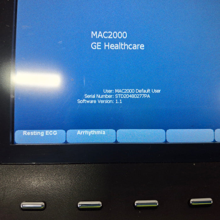 GE Healthcare MAC 2000 ECG