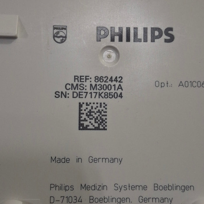 Philips M3001A-A03C06 Masimo SpO2, NIBP, ECG, Temp, IBP MMS Module