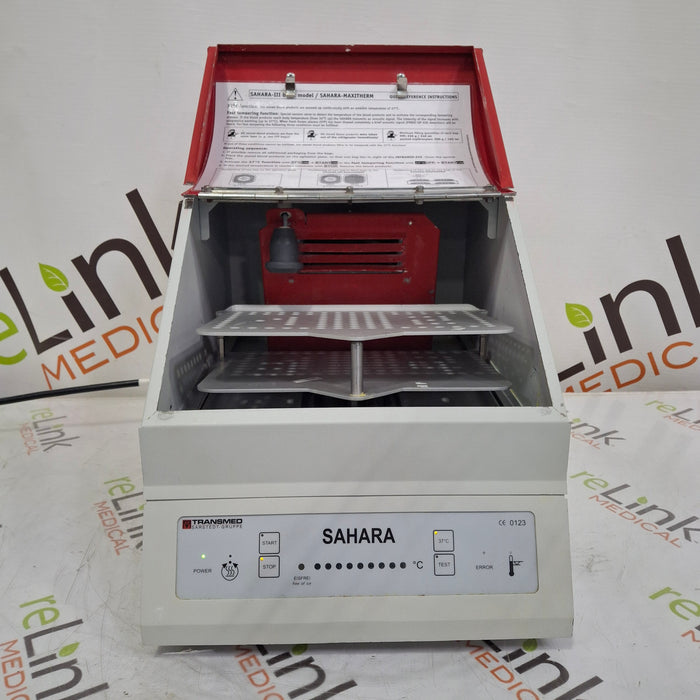 SARSTEDT INC. Transmed SAHARA-III Plasma Thawing Blood Component Warming Unit