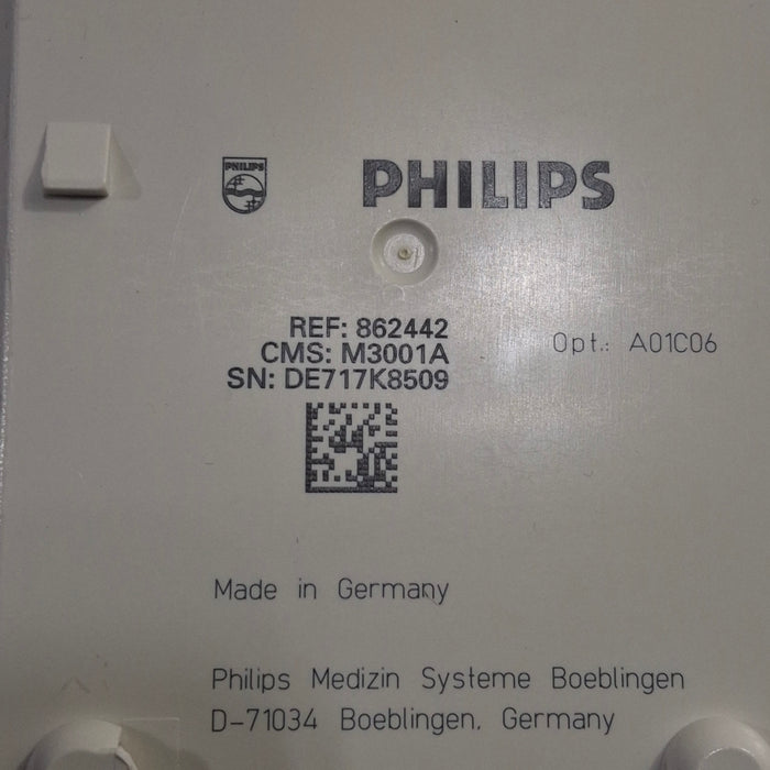 Philips M3001A-A01C06 Fast SpO2, NIBP, ECG, Temp, IBP MMS Module