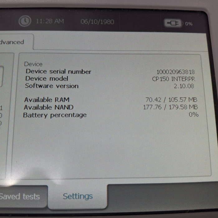 Welch Allyn CP150 ECG