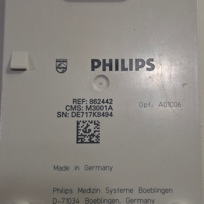 Philips M3001A-A01C06 Fast SpO2, NIBP, ECG, Temp, IBP MMS Module