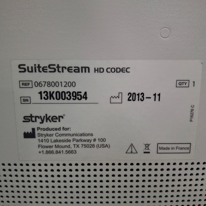 Stryker SuiteStream HD Codec