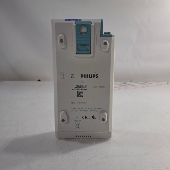 Philips M3001A-A01C06 Fast SpO2, NIBP, ECG, Temp, IBP MMS Module