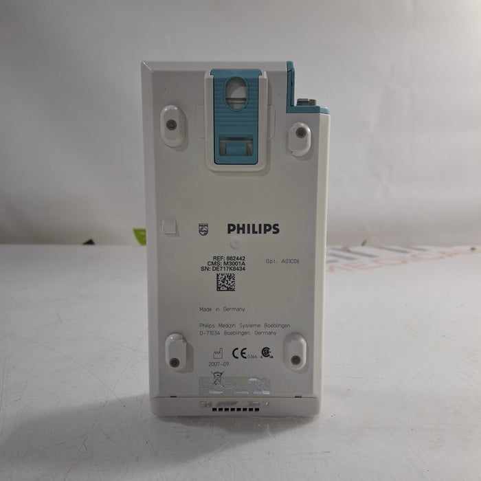 Philips M3001A-A01C06 Fast SpO2, NIBP, ECG, Temp, IBP MMS Module