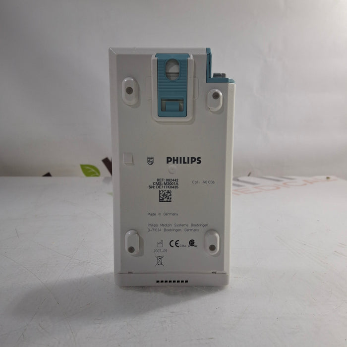 Philips M3001A-A03C06 Masimo SpO2, NIBP, ECG, Temp, IBP MMS Module