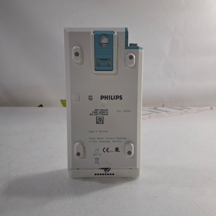 Philips M3001A-A03C06 Masimo SpO2, NIBP, ECG, Temp, IBP MMS Module