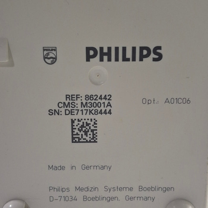 Philips M3001A-A03C06 Masimo SpO2, NIBP, ECG, Temp, IBP MMS Module