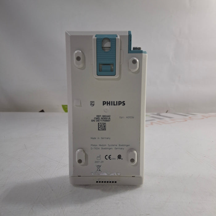 Philips M3001A-A03C06 Masimo SpO2, NIBP, ECG, Temp, IBP MMS Module