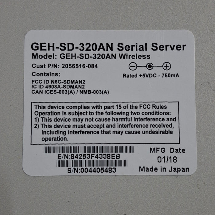 GE Healthcare GE Healthcare MAC 5500 HD ECG with CAM Module Cardiology reLink Medical