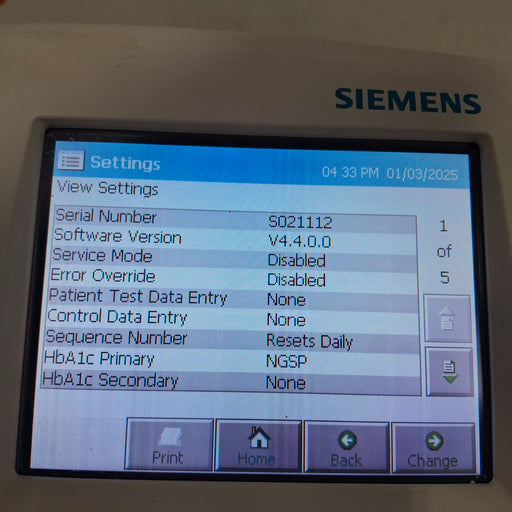 Siemens Siemens DCA Vantage Analyzer Clinical Lab reLink Medical