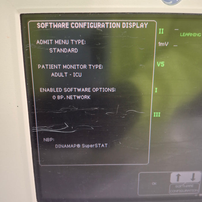 GE Healthcare Dash 3000 - Masimo SpO2 Patient Monitor