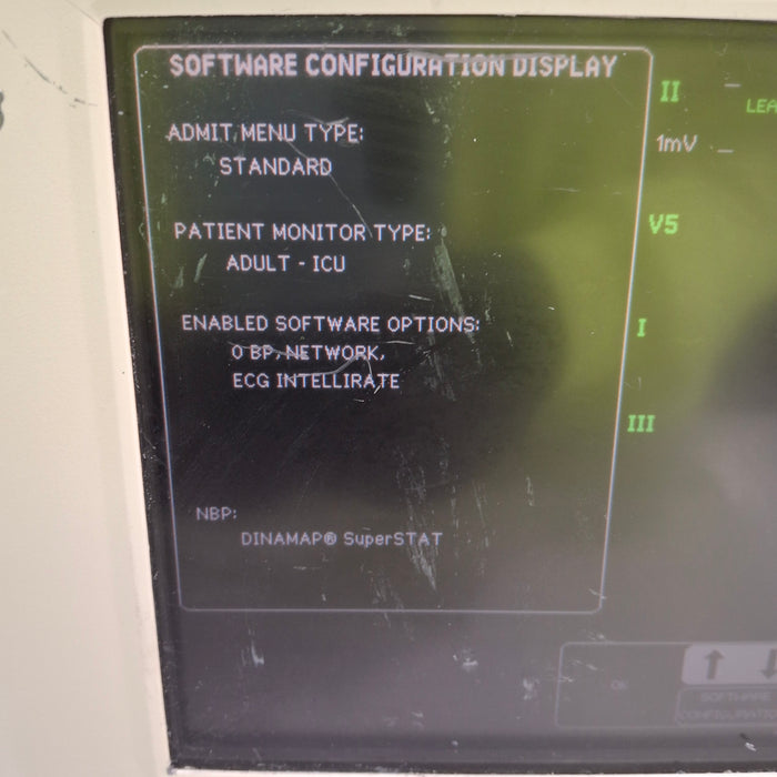 GE Healthcare Dash 3000 - Masimo SpO2 Patient Monitor