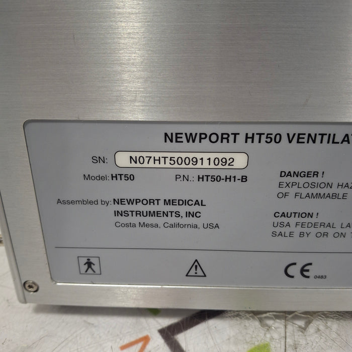 Newport Medical HT50 Ventilator