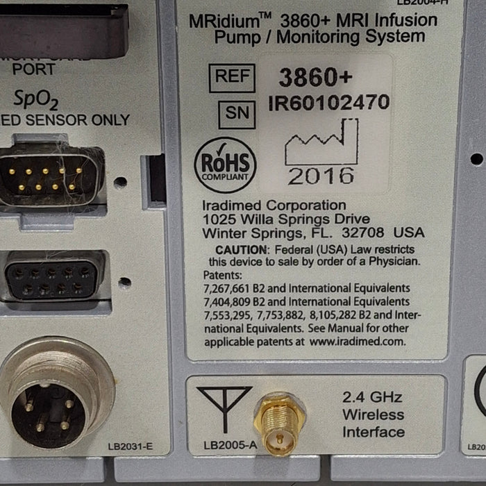 Iradimed MRidium 3860+ MRI Infusion Pump