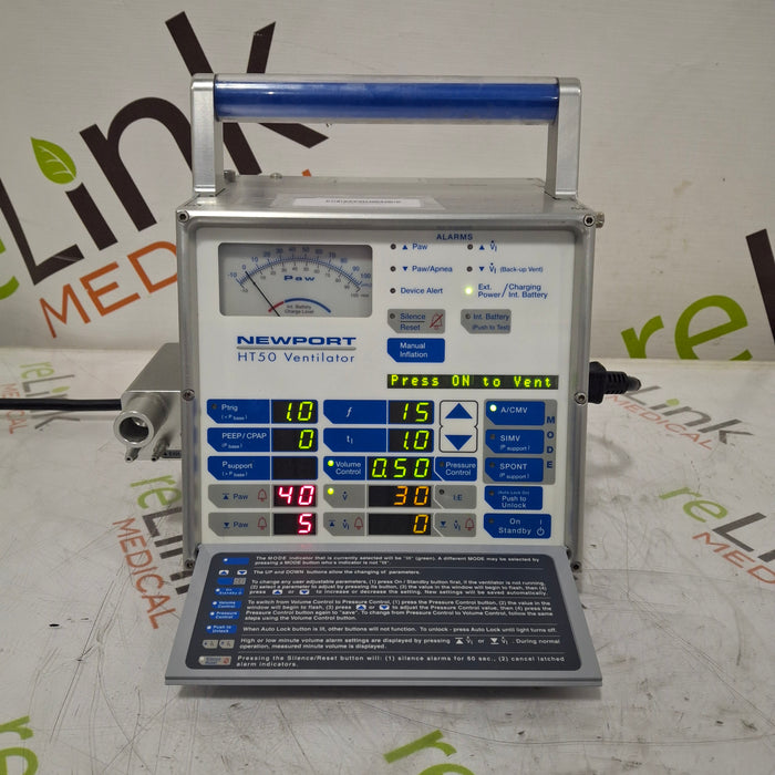 Newport Medical HT50 Ventilator