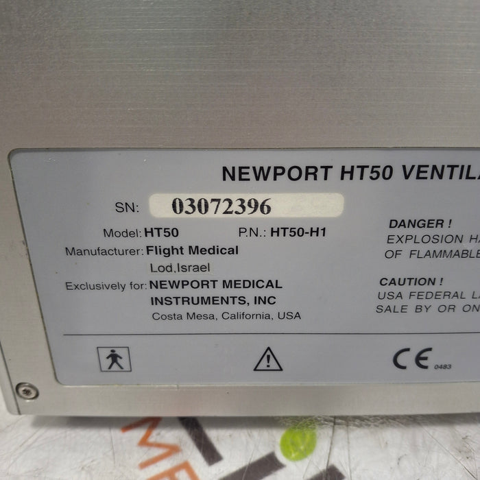 Newport Medical HT50 Ventilator