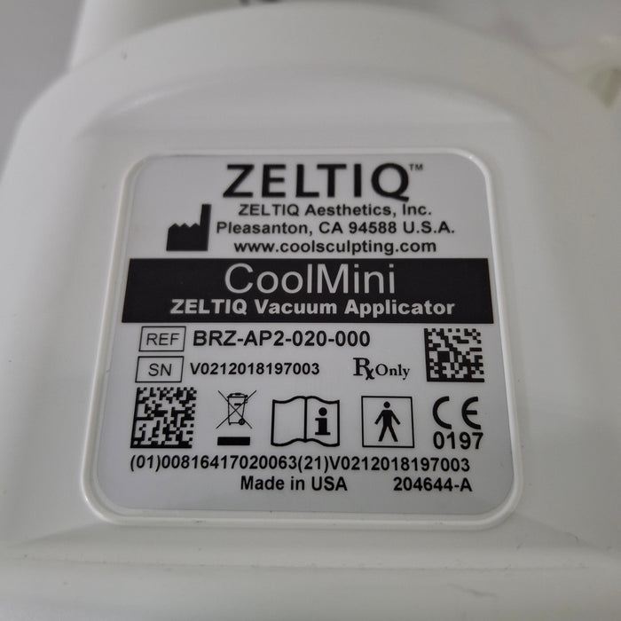 Zeltiq CoolMini Vacuum Applicator