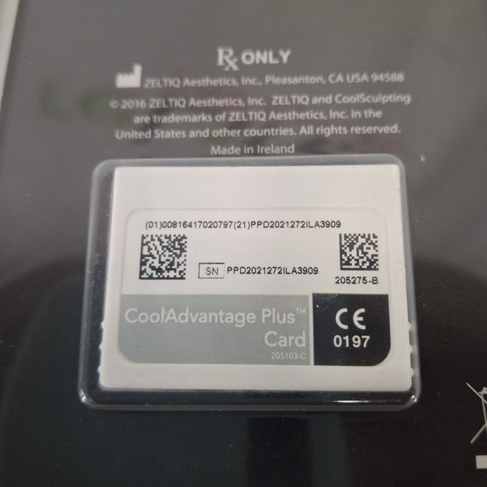 Zeltiq CoolSculpting CoolAdvantage Plus Card