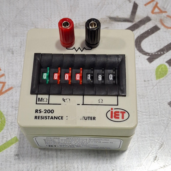 IET Labs Inc. RS-200 Resistance Substituter