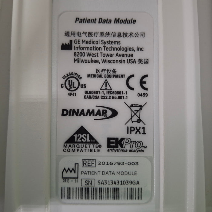 GE Healthcare Masimo PDM Patient Data Module