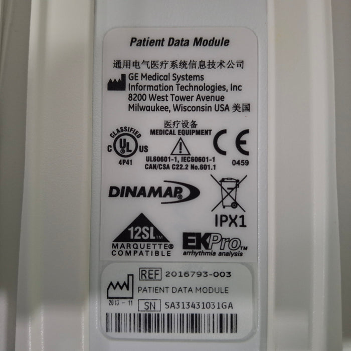 GE Healthcare Masimo PDM Patient Data Module