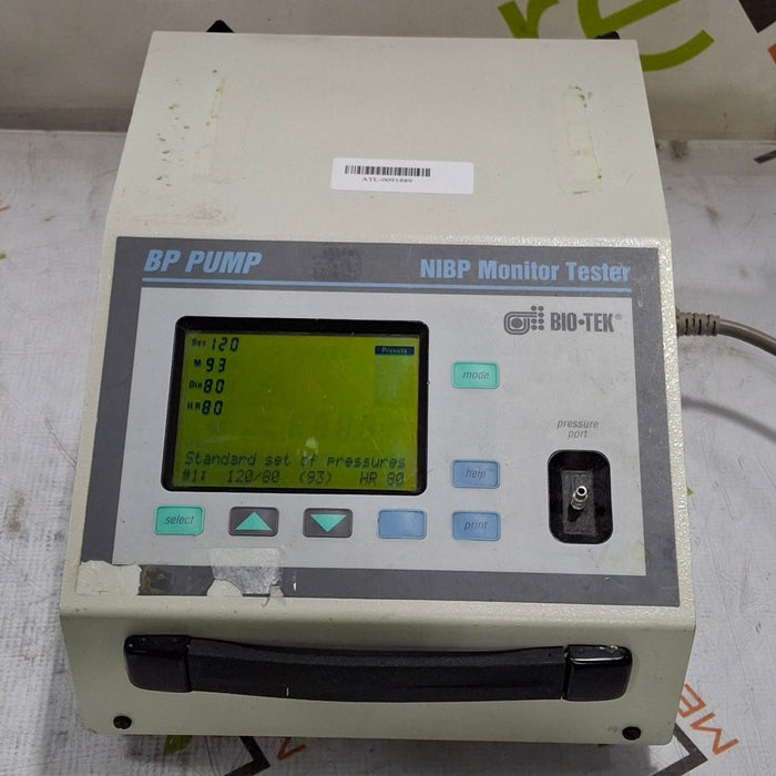 Bio-Tek Instruments BP Pump NIBP Monitor Tester