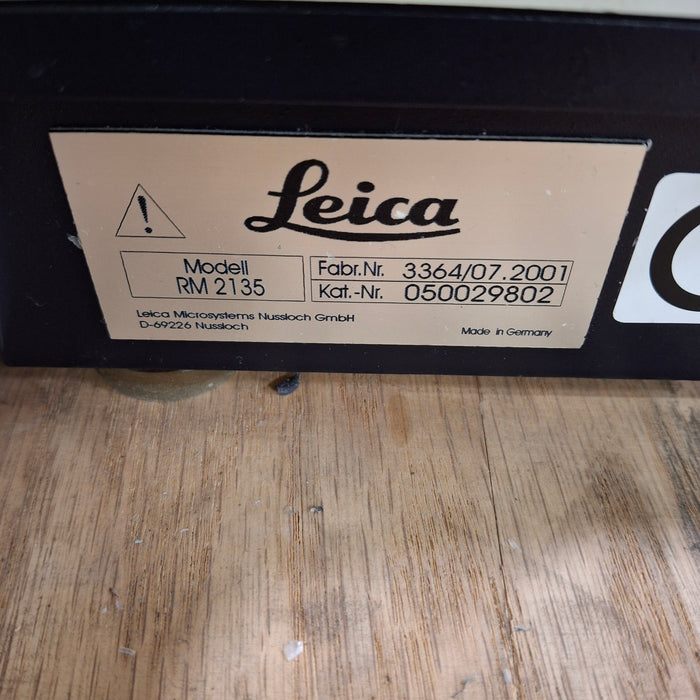 Leica RM 2135 Rotary Microtome