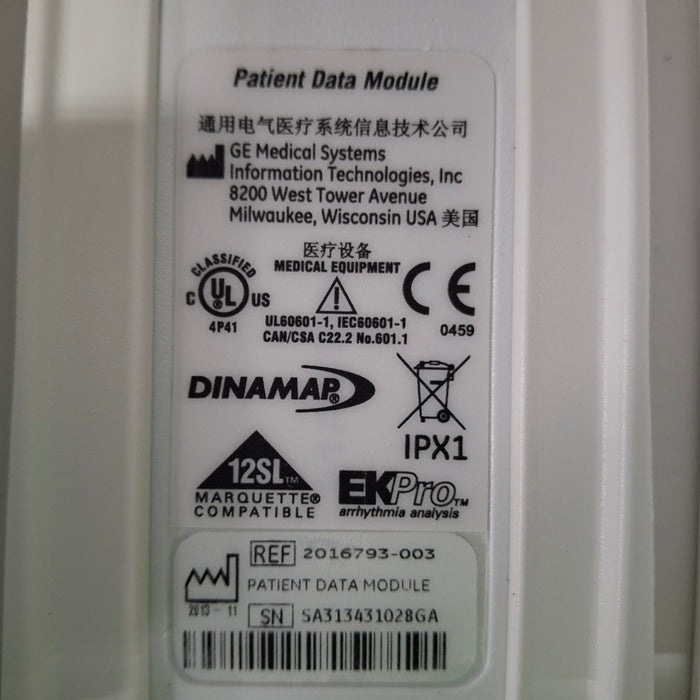 GE Healthcare Masimo PDM Patient Data Module