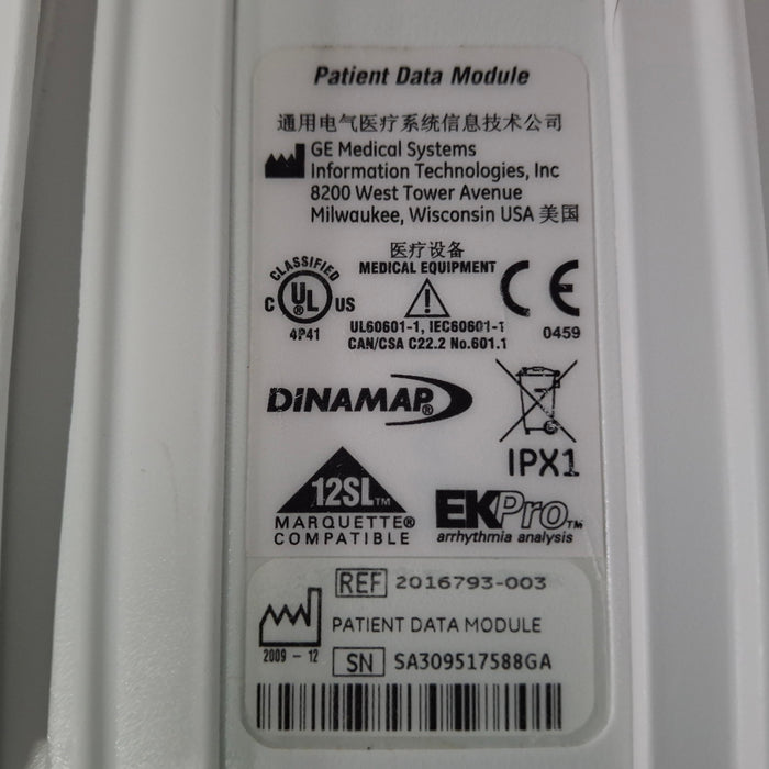 GE Healthcare Masimo PDM Patient Data Module