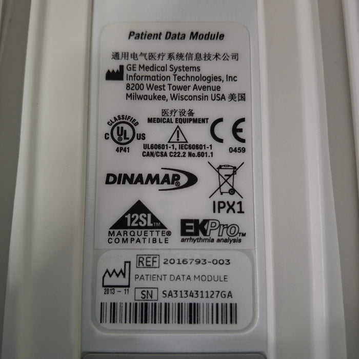 GE Healthcare Masimo PDM Patient Data Module