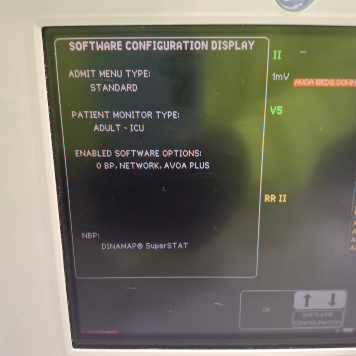 GE Healthcare Dash 3000 - Masimo SpO2 Patient Monitor