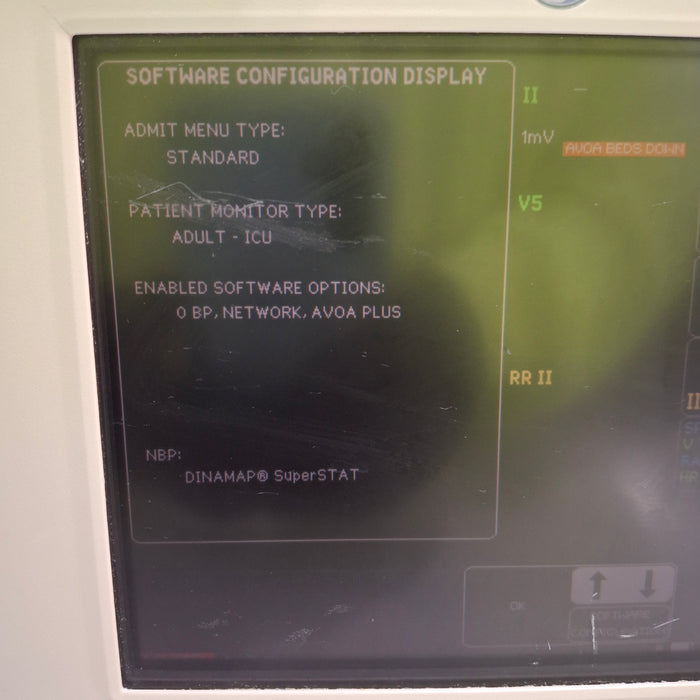 GE Healthcare Dash 3000 - Masimo SpO2 Patient Monitor