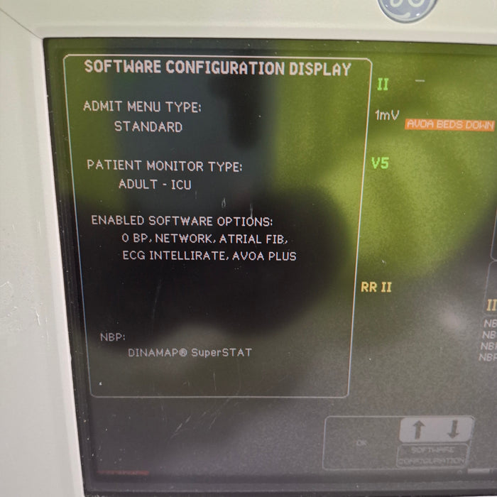 GE Healthcare Dash 3000 - GE/Nellcor SpO2 Patient Monitor