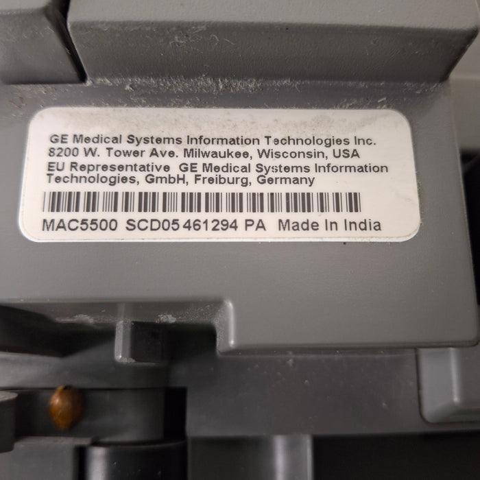 GE Healthcare GE Healthcare MAC 5500 HD ECG with CAM Module Cardiology reLink Medical